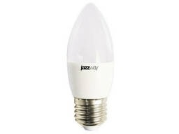 Лампа светодиодная PLED-LX C37 8w E27 3000K Jazzway