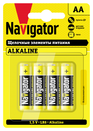 Элемент питания Navigator 61 463 NBT-NPE-LR6-BP4