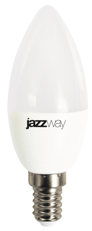 Лампа светодиодная PLED-LX C37 8w E14 5000K Jazzway
