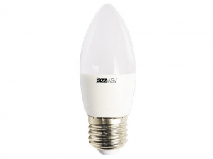 Лампа светодиодная PLED-LX C37 8w E27 5000K Jazzway