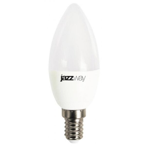 Лампа светодиодная PLED-LX C37 8w E14 4000K Jazzway