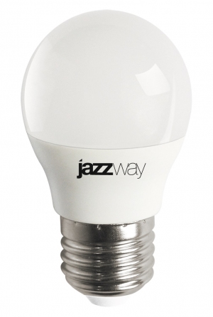 Лампа светодиодная PLED-LX G45 8w E27 3000K Jazzway