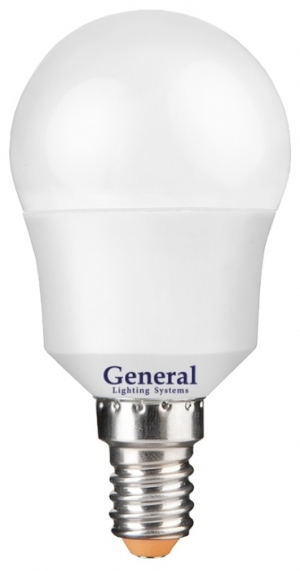 Лампа светодиодная General GLDEN-G45F-B-7-230-E14-4000К